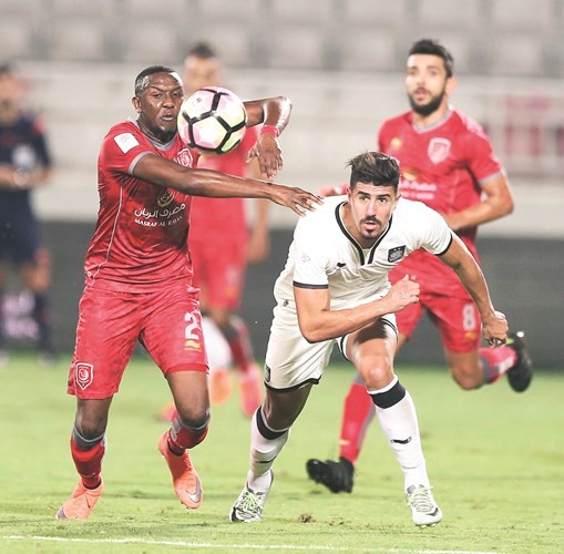مهاجم السد بغداد بونجاح يتطلع لهز شباك الدحيل﻿