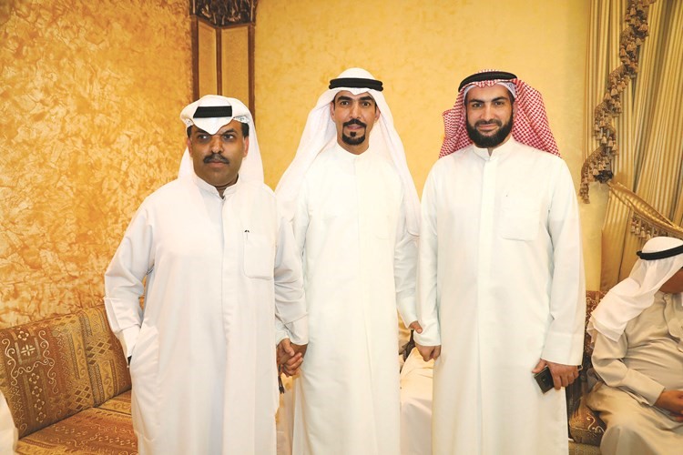 الزميل محمد راتب مع د.علي القطان﻿