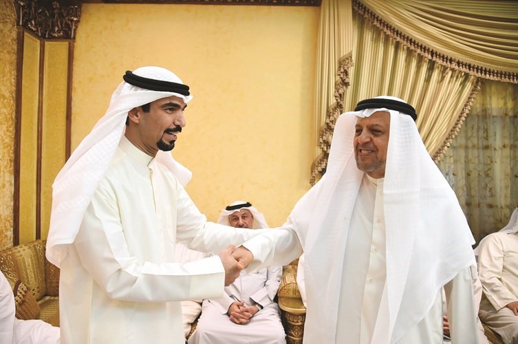 عبدالهادي الصالح مهنئا﻿