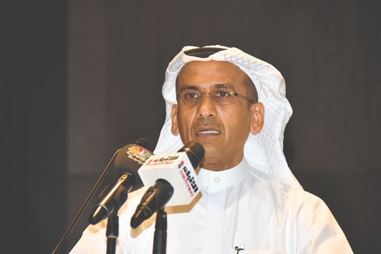 مناف الهاجري متحدثا﻿