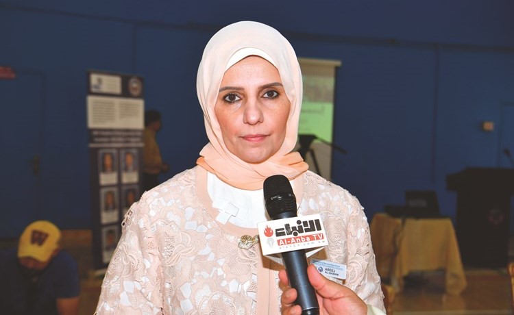 أريج الغانم متحدثة لـ الأنباء ﻿