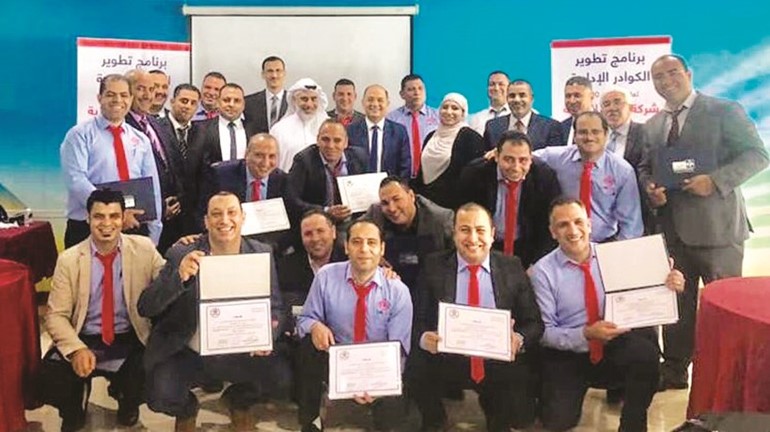  لقطة تذكارية للمتدربين﻿