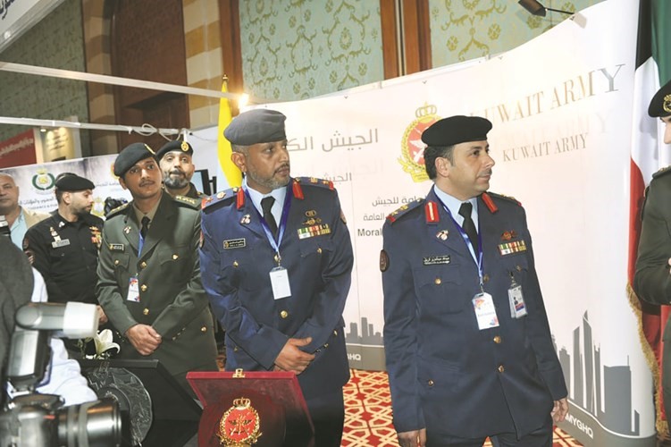 جناح وزارة الدفاع الكويتية المشارك بالمعرض﻿