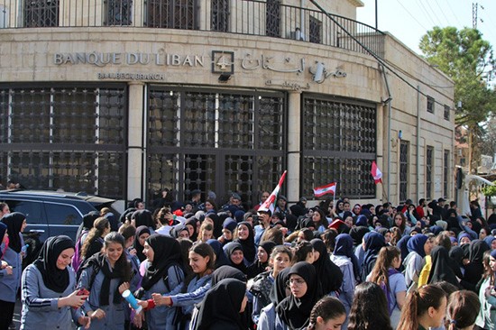 احتجاجات لبنان تتواصل لليوم الـ 22 على التوالي