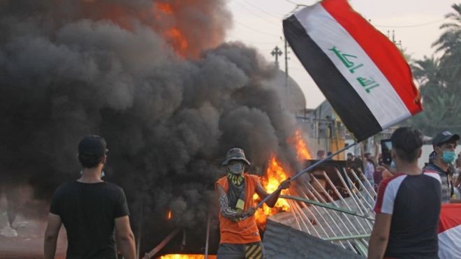 بيان للرئاسات الثلاث في العراق: أوامر بمنع استخدام الرصاص الحي والعنف ضد المتظاهرين