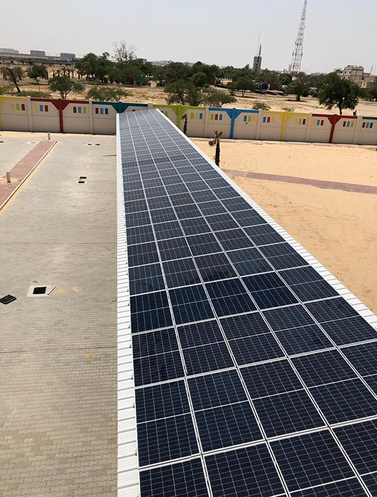 تخصيص مدرستين تعملان بالطاقة الشمسية في "التربية"