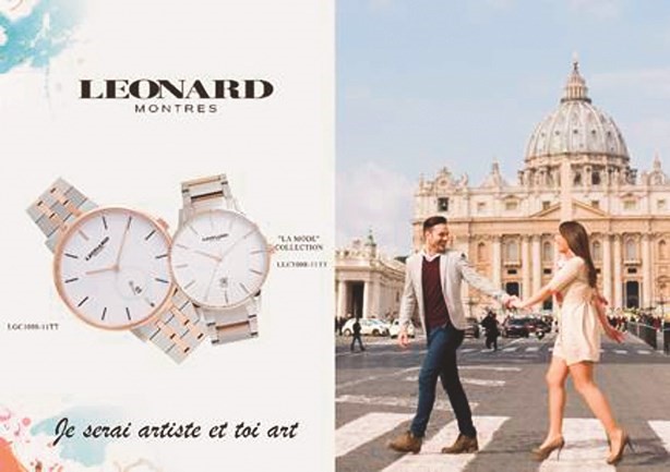 مجموعة أنيقة من ماركة ساعات Leonard متوافرة لدى روائع جنيف للساعات