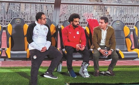 محمد صلاح يغيب عن الفراعنة بسبب تجدد الاصابة في قدمه﻿