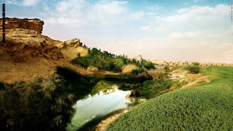 بالصور..واحات العين وقصر السراب بين أجمل المواقع في أبو ظبي