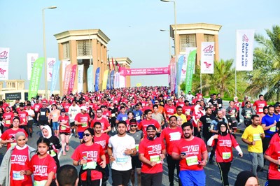 بالفيديو.. «ماراثون بنك الخليج 642».. مشاركة غير مسبوقة فاقت 9300 شخص