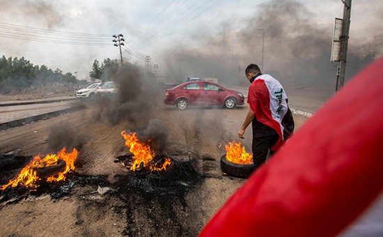 عودة العمل في ميناء أم قصر في البصرة وفتح الطرق المغلقة