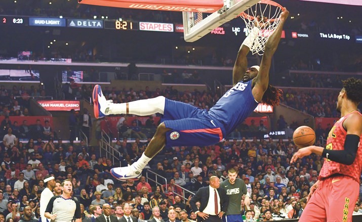 كليبيرز يسحق هوكس في الـ NBA