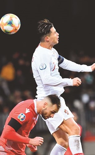 رفاق رونالدو حاضرون في «يورو 2020»