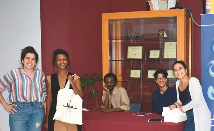 فريق نقاط في الجامعة الأمريكية في الكويت﻿