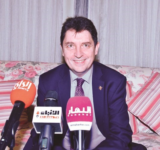 السيناتور الفرنسي الوفيير كاديك 	(ريليش كومار)﻿