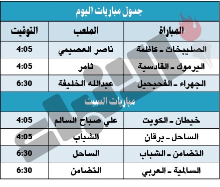 القادسية لتصحيح الأوضاع أمام اليرموك اليوم