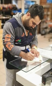 تحرير إحدى المخالفات﻿