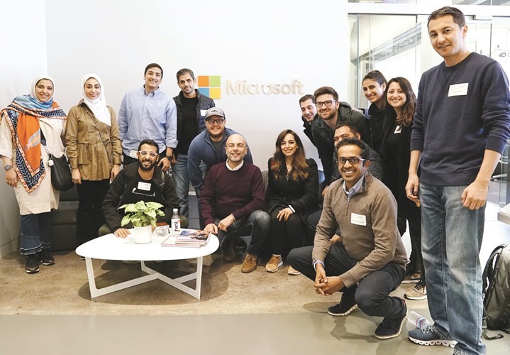 وفي مقر شركة Microsoft ﻿