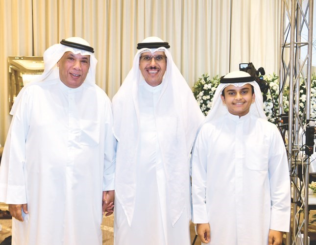 عبدالله القريني مع عبدالله الداهش ونجله عبدالعزيز الداهش﻿