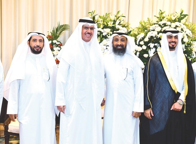 المعرس يوسف السويري ومانع العجمي وعبدالله الداهش ود.فلاح السويري﻿