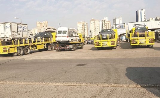 رفع سيارات مهملة في حولي﻿