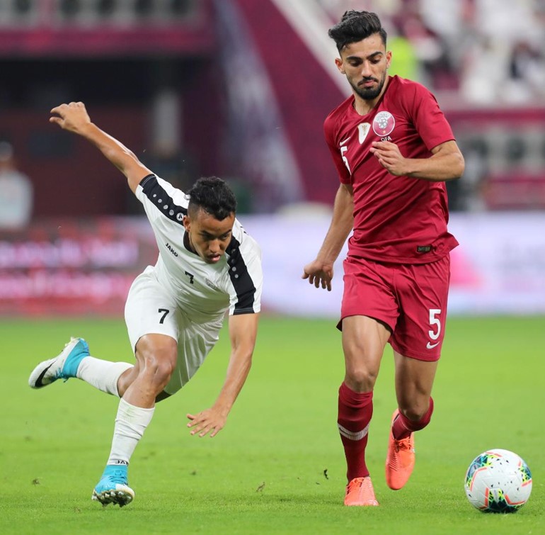 "العنابي" يمزق شباك اليمن بسداسية نظيفة