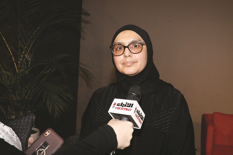 د. عروب الرفاعي متحدثة إلى الأنباء	﻿