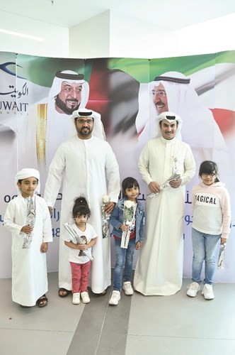 «الكويتية» تحتفل باليوم الوطني الإماراتي في مبنى الركاب T4