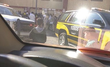 دوريتان من النجدة والمرور في موقع الحادث﻿