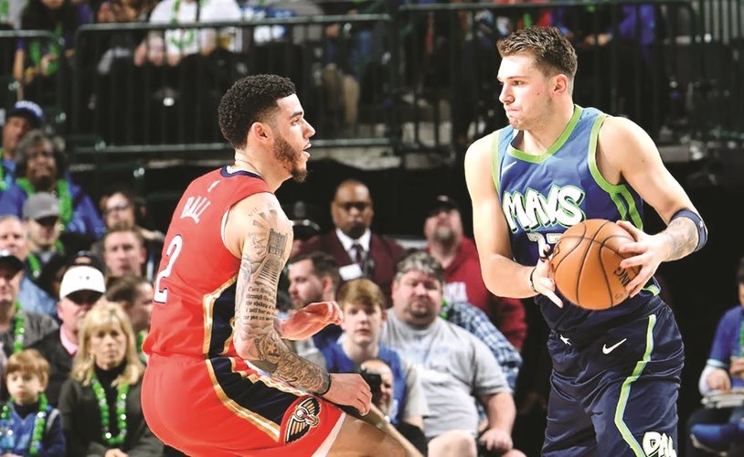 دالاس يكتسح نيو أورليانز.. ولوكا يعادل رقم جوردان في الـ NBA