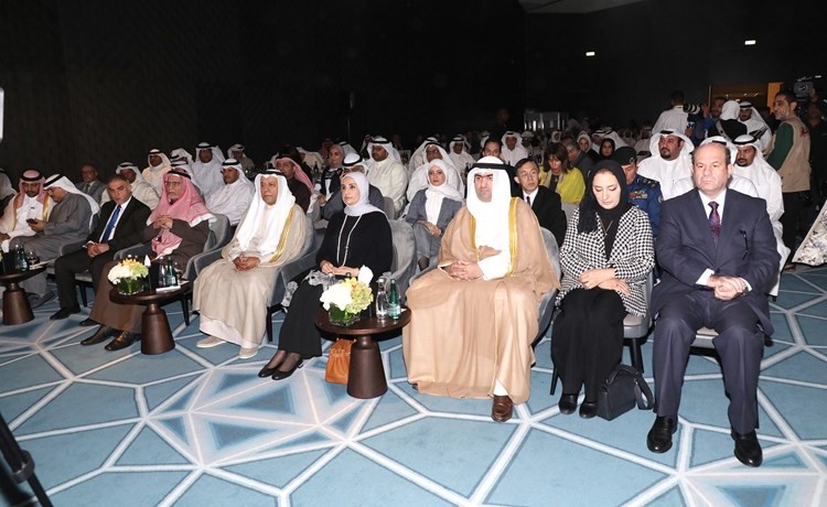 مريم العقيل وخالد الروضان وعبدالوهاب الوزان وأماني بورسلي والمستشار جمال الجلاوي وحسين الخرافي وعبدالكريم تقي في مقدمة الحضور﻿