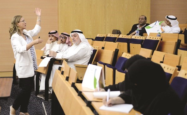 جانب من ورش العمل في الجامعة﻿