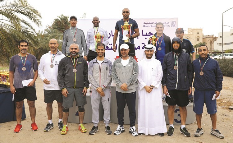 تكريم الفائزين بماراثون مشرف