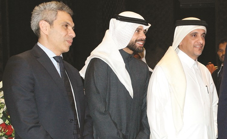 د.حمد النعيمي وناظم الغبرا وأحمد بسيسو