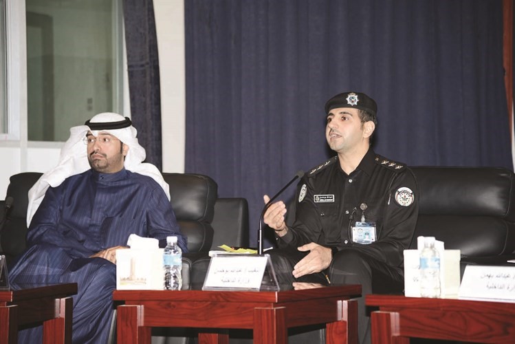 أسبوع النزاهة في كلية الحقوق بمشاركة وزارة الداخلية