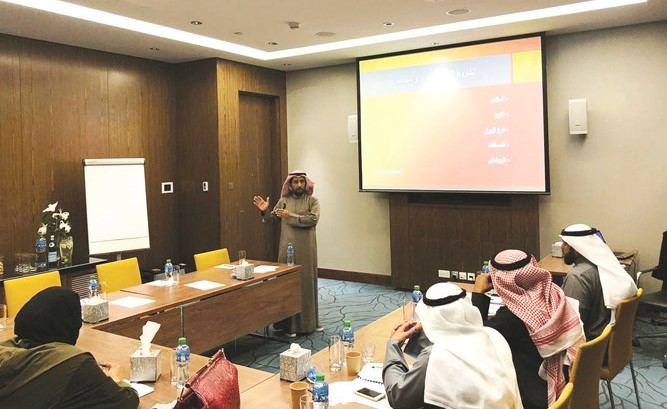 جانب من البرنامج التدريبي