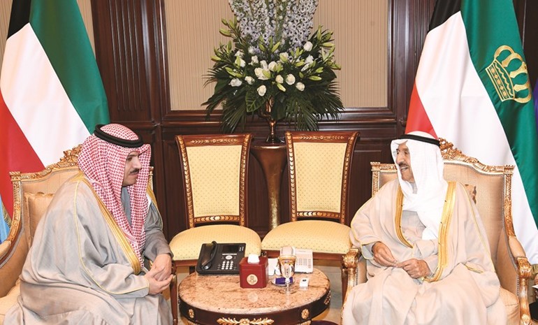 صاحب السمو الأمير الشيخ صباح الأحمد مستقبلا د.محمد الهاشل