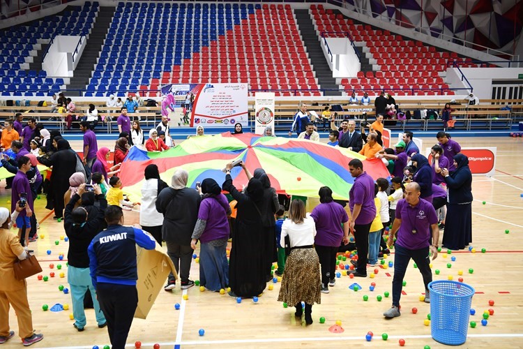 جانب من فعاليات البرنامج الثاني لذوي الاعاقة الذهنية