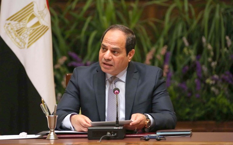 الرئيس المصري عبد الفتاح السيسي