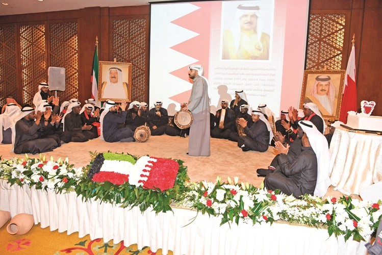 فقرات فنية تراثية خلال الحفل