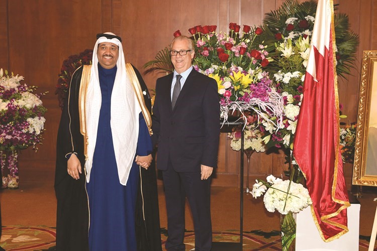 السفير المغربي جعفر حكيم مباركا