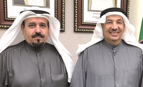 الزميل بداح العنزي مهنئا