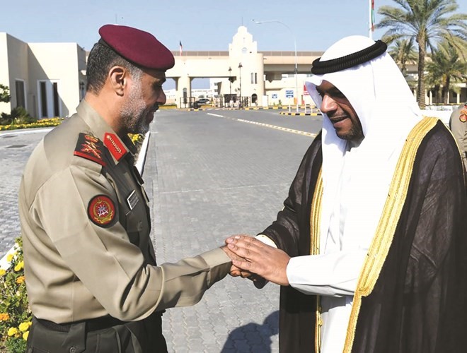 وتهنئة من الفريق الركن الشيخ عبدالله النواف