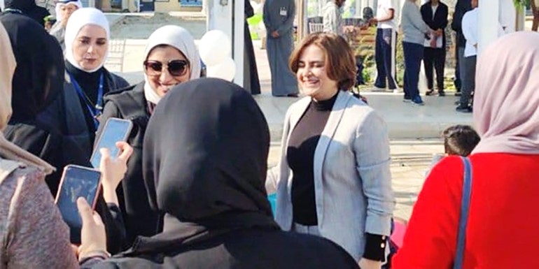 جانب من جولة الوزيرةأسيري