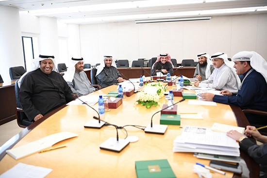 الرئيس الغانم يترأس اجتماعاً للشعبة البرلمانية