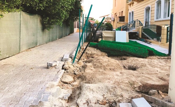 أحد التعديات في العاصمة