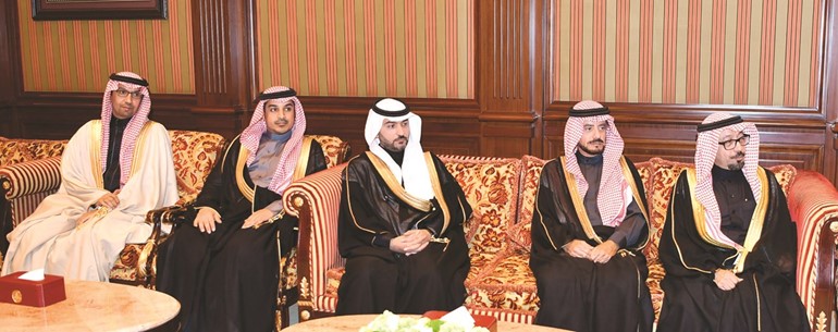 الوفد السعودي المرافق لصاحب السمو الملكي الأمير عبدالعزيز بن سلمان