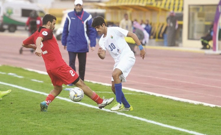 الصليبخات نجح في تخطي عقبة الجهراء	(محمد هاشم)