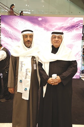 أحمد الباطني وأحد المشاركين