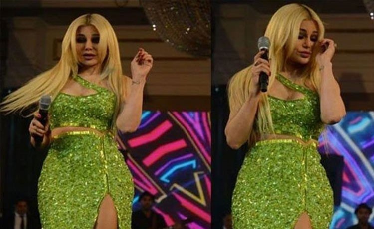 بالفيديو.. قبلة هيفاء وهبي تشعل منصات التواصل الاجتماعي